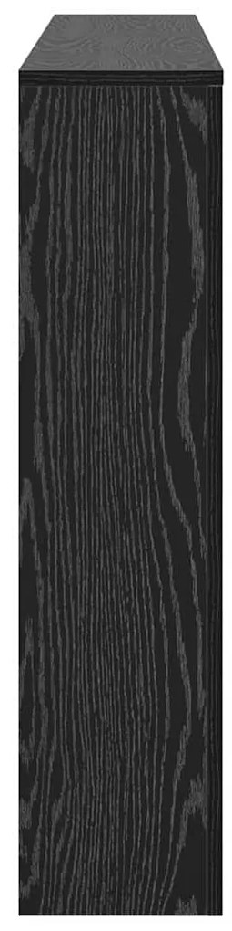 vidaXL Κάλυμμα Θερμαντήρα  Μαύρη Δρυς 175x20x82 cm Ξυλεία