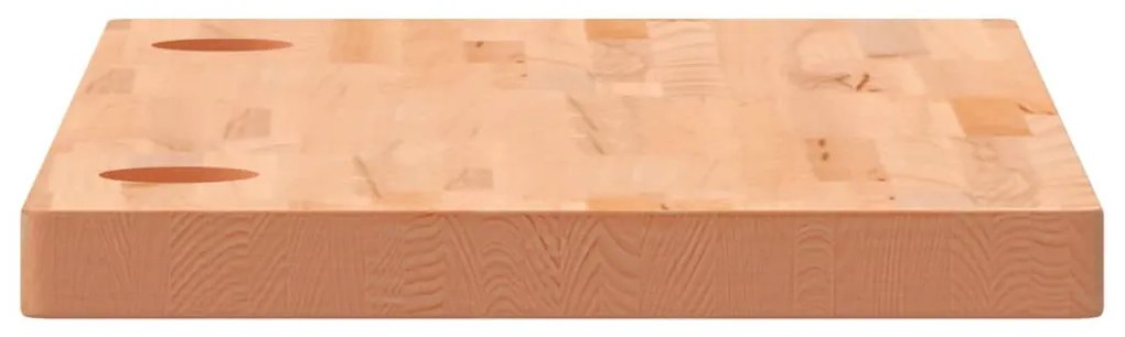 vidaXL Επιφάνεια Γραφείου 100x50x4 εκ. από Μασίφ Ξύλο Οξιάς
