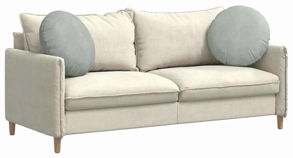 vidaXL Μαξιλάρια καθισμάτων 2 pcs Ανοιχτό γκρι Ø 40 x 13 εκ. Βελούδο