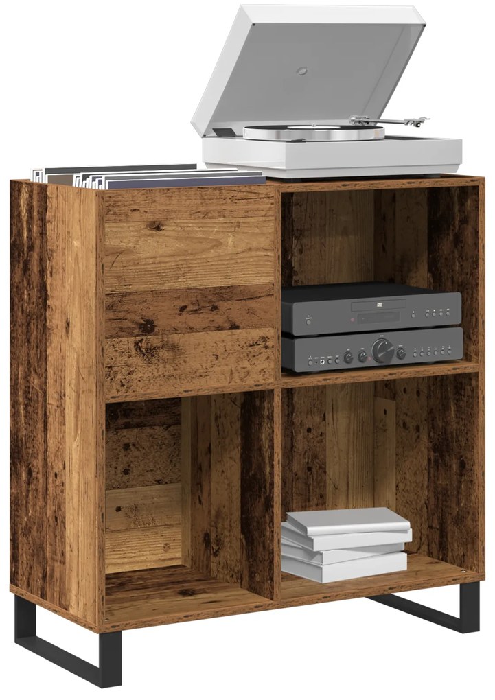 vidaXL Ντουλάπα Δίσκων Artisan Oak 84,5x38x89 εκ. Επεξεργασμένο Ξύλο