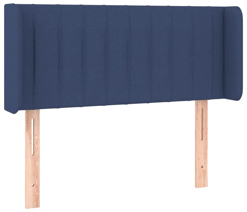vidaXL Κεφαλάρι με Πτερύγια Μπλε 83x16x78/88 εκ. Υφασμάτινο