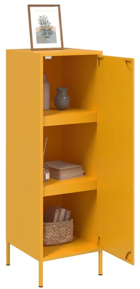 Ντουλάπι Μουσταρδί 36x39x113 εκ. από Ατσάλι 843009