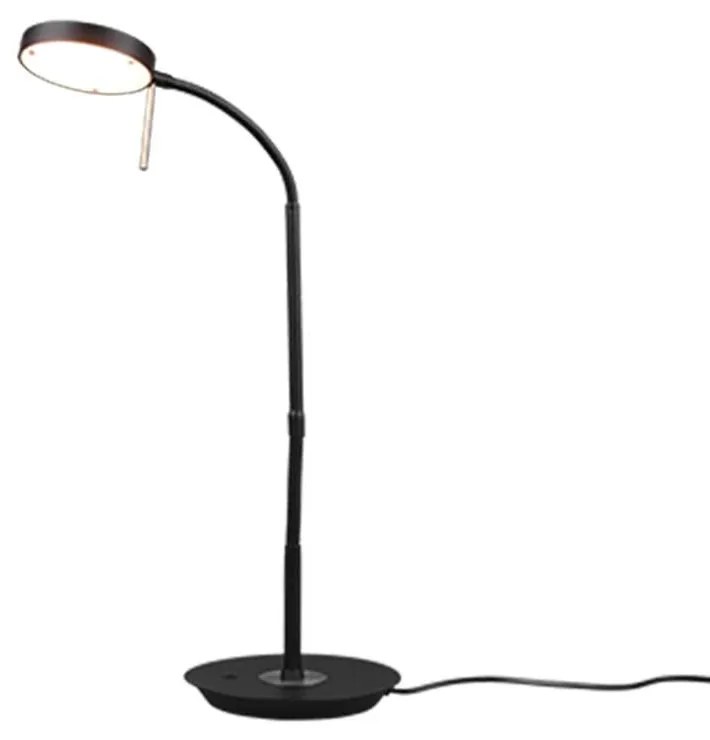 Φωτιστικό Επιτραπέζιο Monza 523310132 12W Led 19x46x57cm Black Mat Trio Lighting Metal