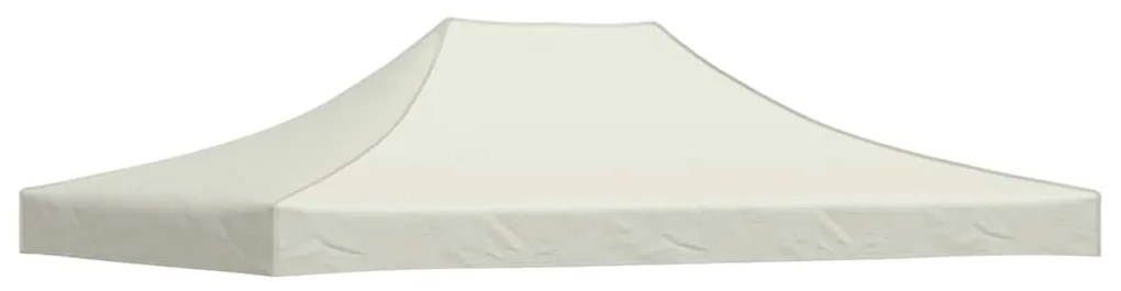 vidaXL Κάλυμμα Τέντας Εκδηλώσεων Κρεμ 4 x 3 μ. 270 γρ/μ²