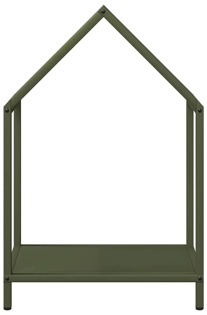 vidaXL Ράφι για καυσόξυλα 40x25x60 εκ. Ατσάλι ψυχρής έλασης