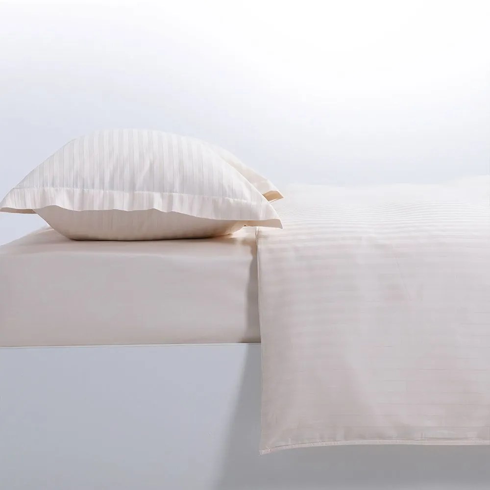 Παπλωματοθήκη Elements 24 (Σετ 3τμχ) Ecru Nef-Nef Homeware Υπέρδιπλo 240x220cm 100% Βαμβακοσατέν