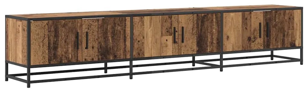 vidaXL Ντουλάπι TV Παλαιό ξύλο 210 x 35 x 41 εκ Επεξεργασμένο ξύλο