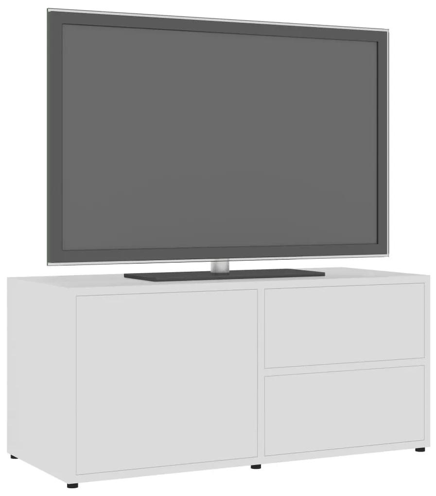 vidaXL Έπιπλο Τηλεόρασης Λευκό 80 x 34 x 36 εκ. από Μοριοσανίδα