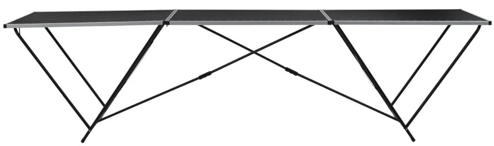 vidaXL Τραπέζι για Κόλληση Ταπετσαρίας 300x60x78 εκ. από MDF/Αλουμίνιο