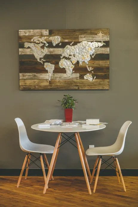 Τραπέζι Fiorino Round-Leuko