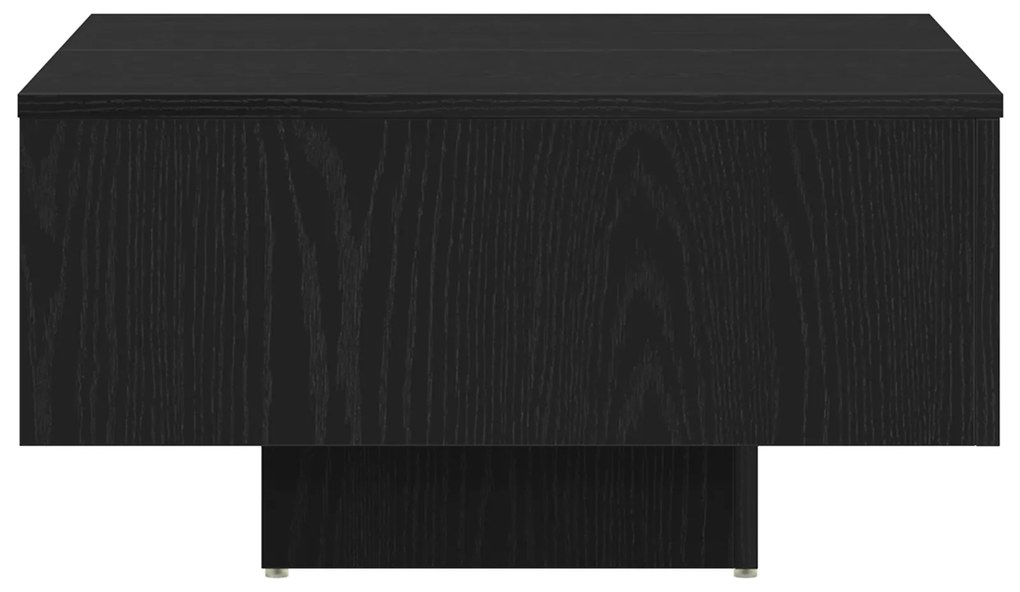 vidaXL Καφέ Τραπέζι Μαύρης Δρυός 60x60x31,5 εκ Φτιαγμένο από Ξύλο