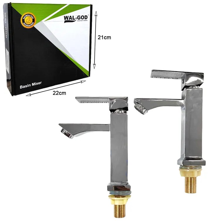 Wal-God Βρύση Νεροχύτη/ Μπαταρία Νιπτήρα 2τμχ - Water Tap Sanitary Wares 2pcs