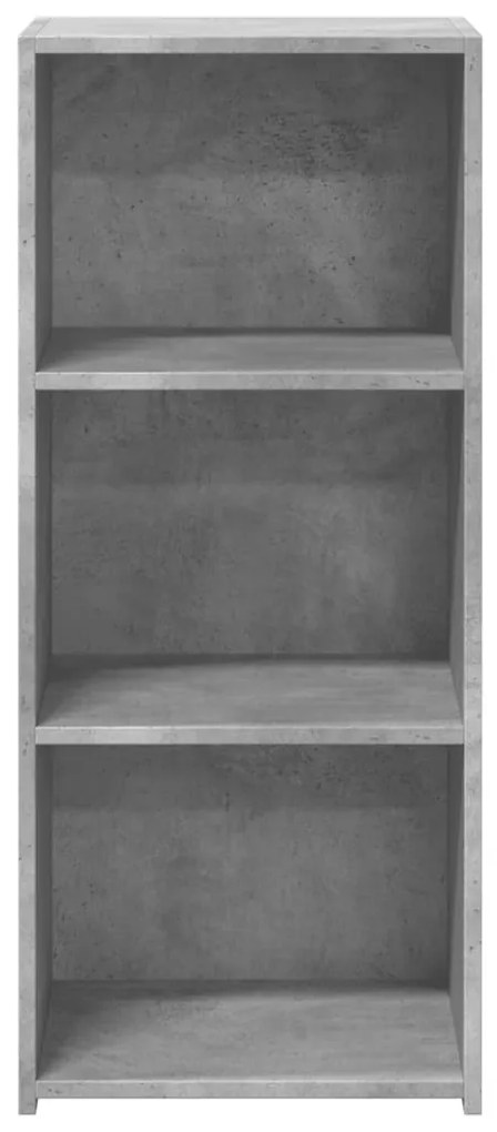 Ντουλάπι Γκρι Σκυροδέματος 40x41x93 εκ. Επεξεργασμένο Ξύλο - Γκρι