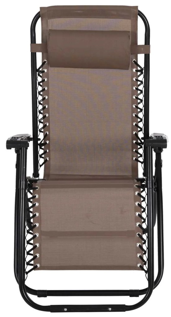 ΠΟΛΥΘΡΟΝΑ RELAX COMPANION HM5095.14 ΣΑΜΠΑΝΙ TEXTILENE-ΜΑΥΡΟ ΜΕΤΑΛΛΟ 67x145x110Υεκ.