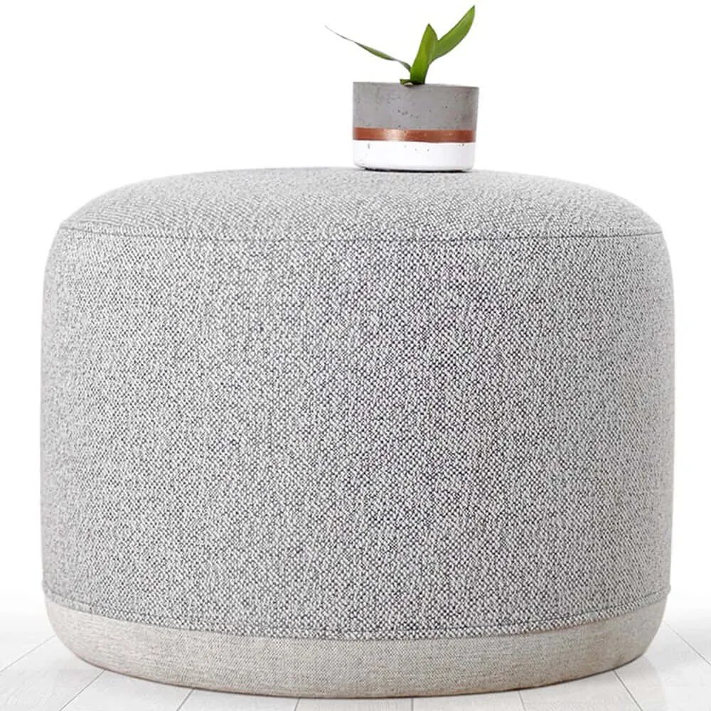 Σκαμπό Cedre 209FLF1164 51x41cm Light Grey