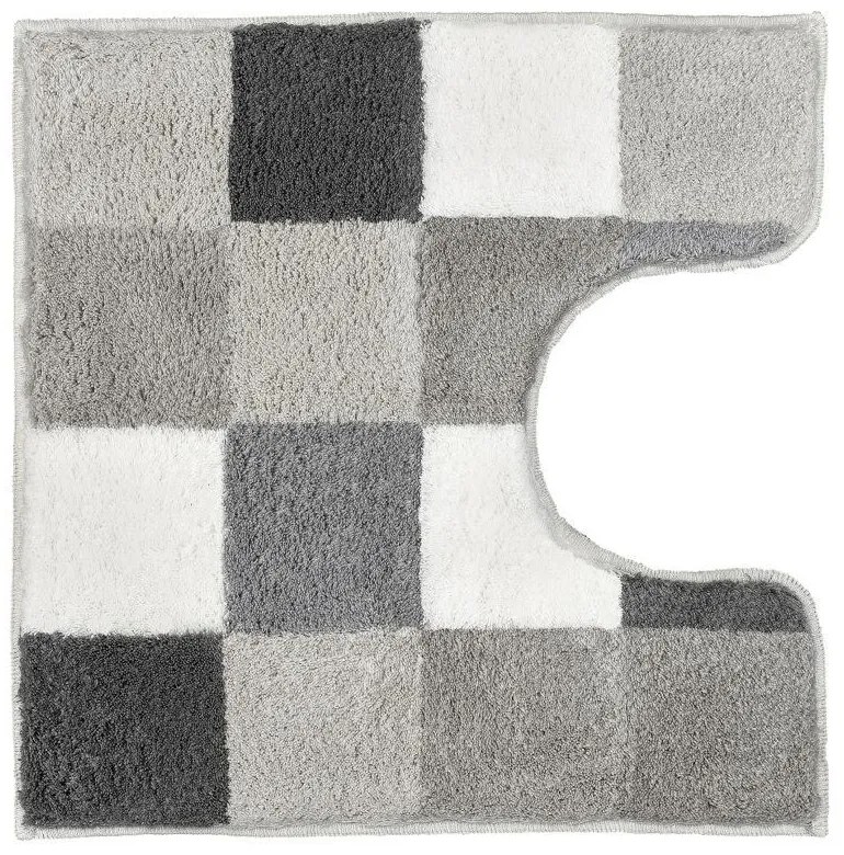 Πατάκι Λεκάνης Caro 5426 179 Flanell-Grey Kleine Wolke 55 x 55 Polyacrylic