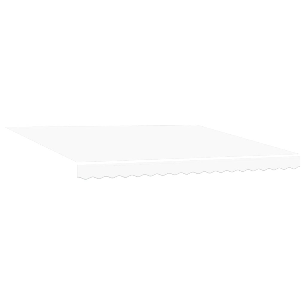 vidaXL Αυτόματη Ανασυρόμενη Τέντα Λευκή 400x300 cm