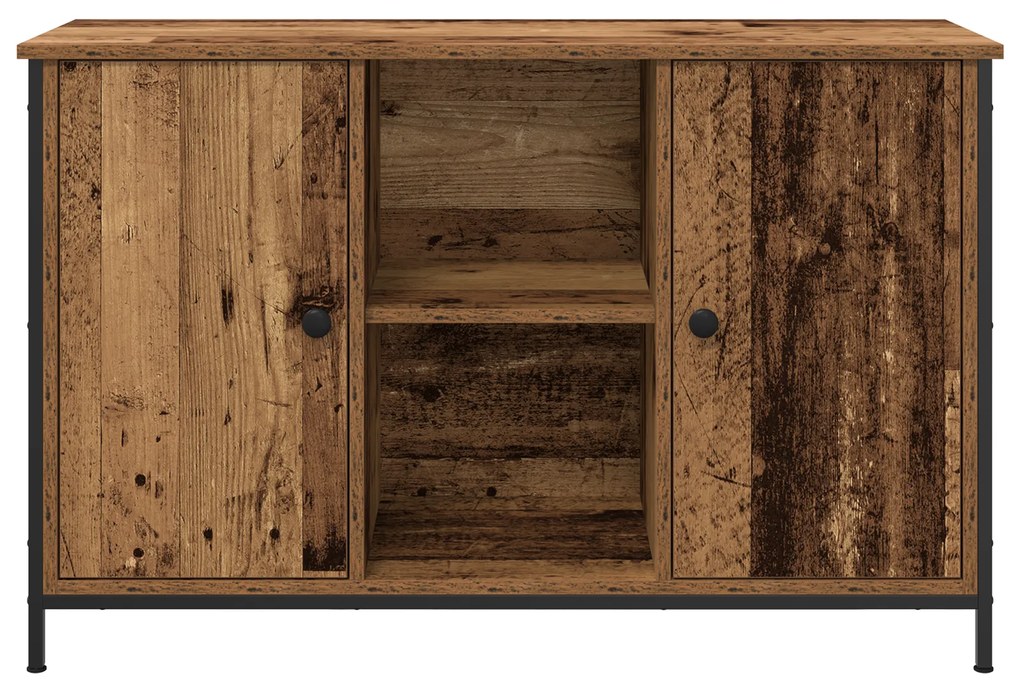 vidaXL Ντουλάπα TV Artisan Oak 101x35x65 cm Επεξεργασμένο Ξύλο και Χάλυβας
