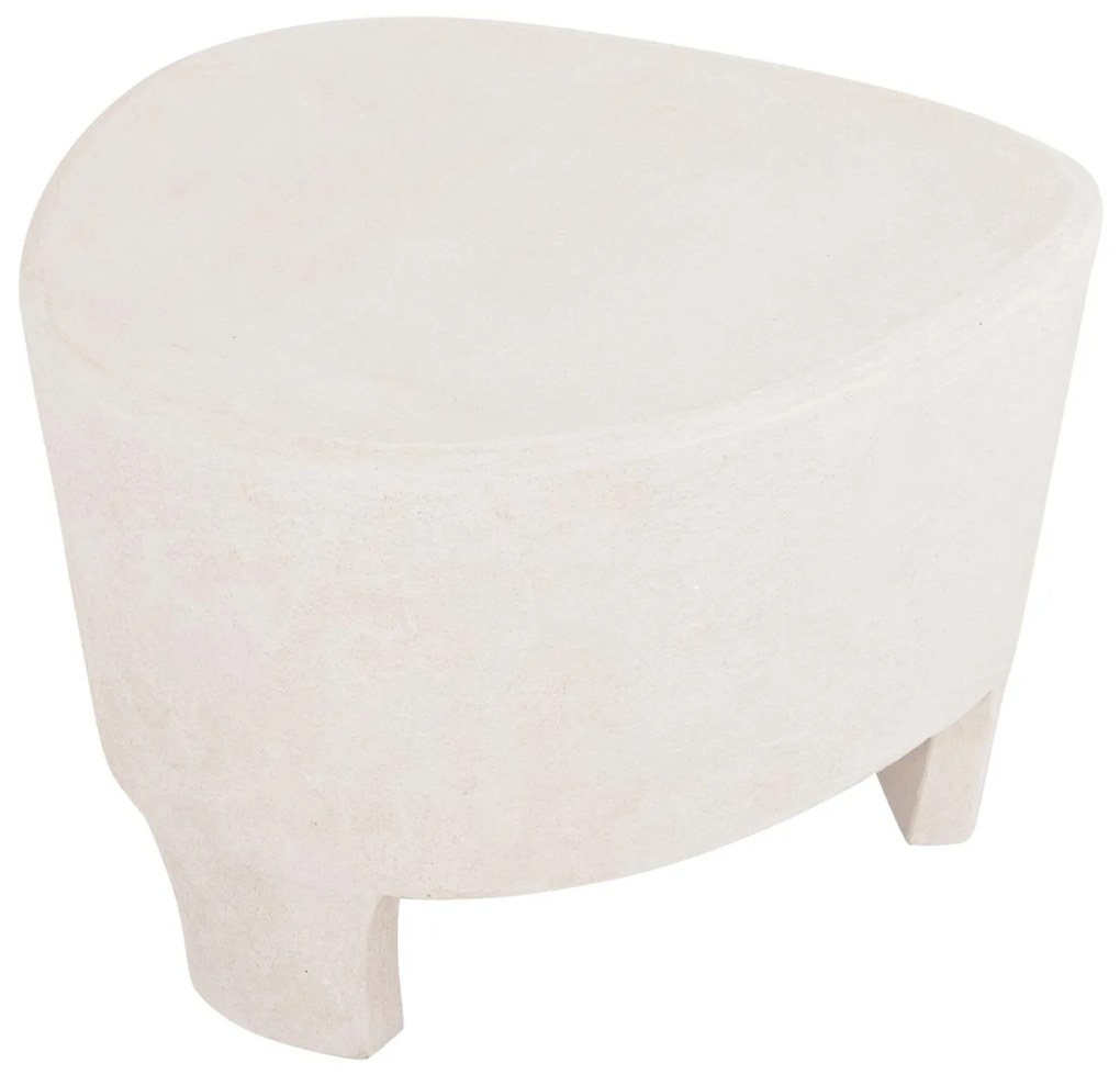 Τραπεζάκι σαλονιού σειρά SANTORINI C18053 MDF σε Υπόλευκο χρώμα 54x61x40,5Υεκ. 54x61x40.5 εκ.