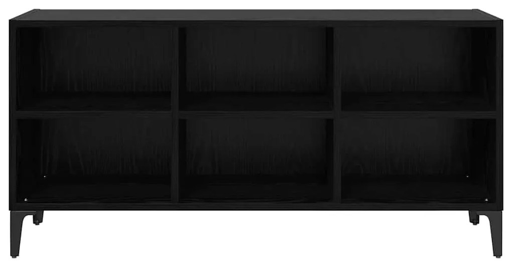 vidaXL Σετ επίπλου τηλεόρασης Επιτοίχιο Μαύρο 69,5 x 30 x 50 εκ.
