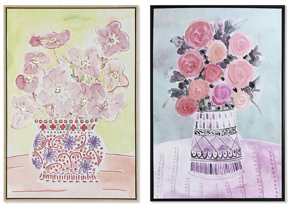 Καμβάς DKD Home Decor πολυστερίνη Καμβάς 36 x 4 x 93 cm 63 x 4 x 93 cm