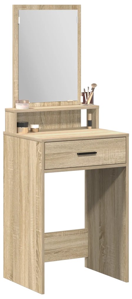 vidaXL Τουαλέτα με Συρτάρια Σομόνα Δρυς 50x41x140 εκ
