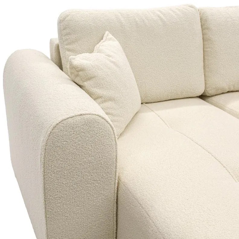 Γωνιακός Καναπές Fiesta Fylliana Λευκό 265x165x95 εκ. 265x165x95 εκ.
