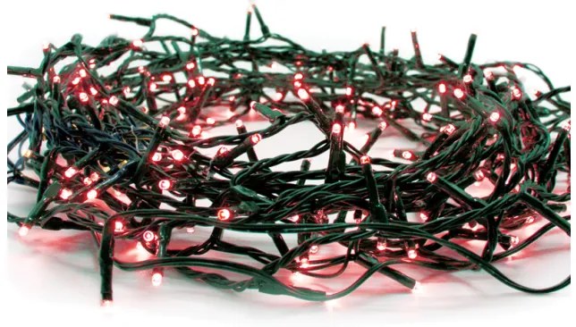 Λαμπάκια Σειρά 100 LED 5cm Κόκκινο Επεκτεινόμεναmax IP44 5μ Πράσινο Καλώδιο X08100411 ACA-X08100411-Πράσινο X08100411