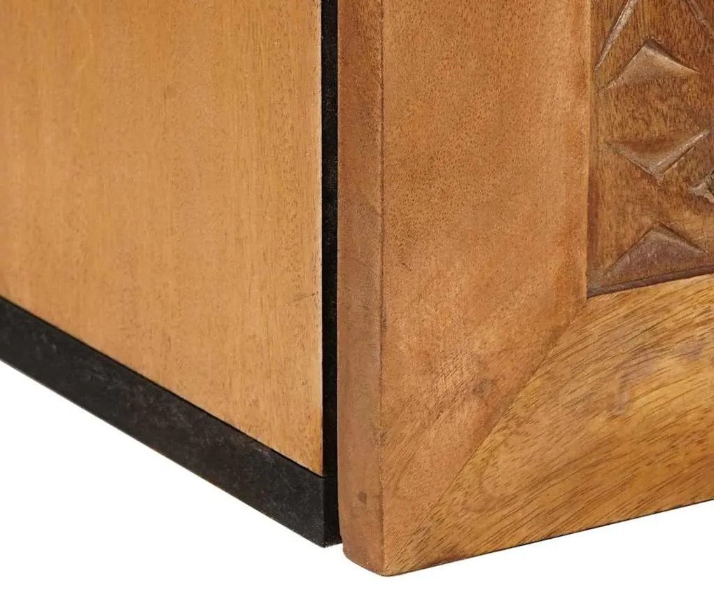 vidaXL Ντουλάπι Μπάνιου με αποθήκευση Ανοιχτό καφέ 38 x 33 x 48 εκ