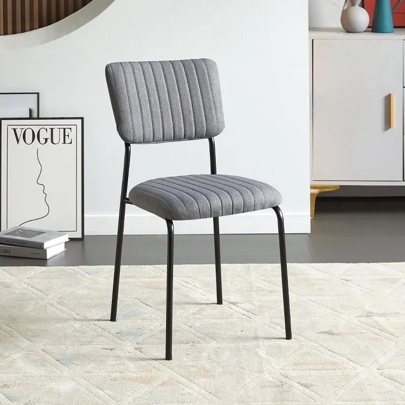 Καρέκλα Τραπεζαρίας Α10 Fylliana Γκρί 53x43x84 εκ. 4αδα 53x43x84 εκ.