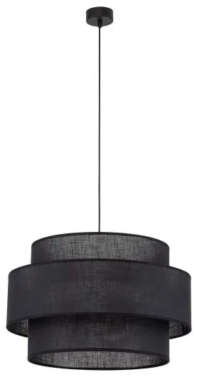Κρεμαστό Φωτιστικό Οροφής 50cm E27 15W IP20 Calisto TK Lighting-5099-Μαύρο 5099