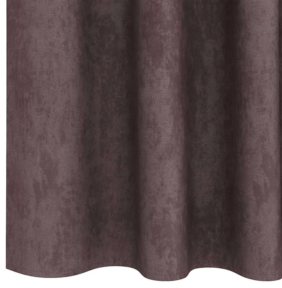 vidaXL κουρτίνες βελούδου , 2 τεμ, με eyelets, καφέ, 260 x 140 εκ