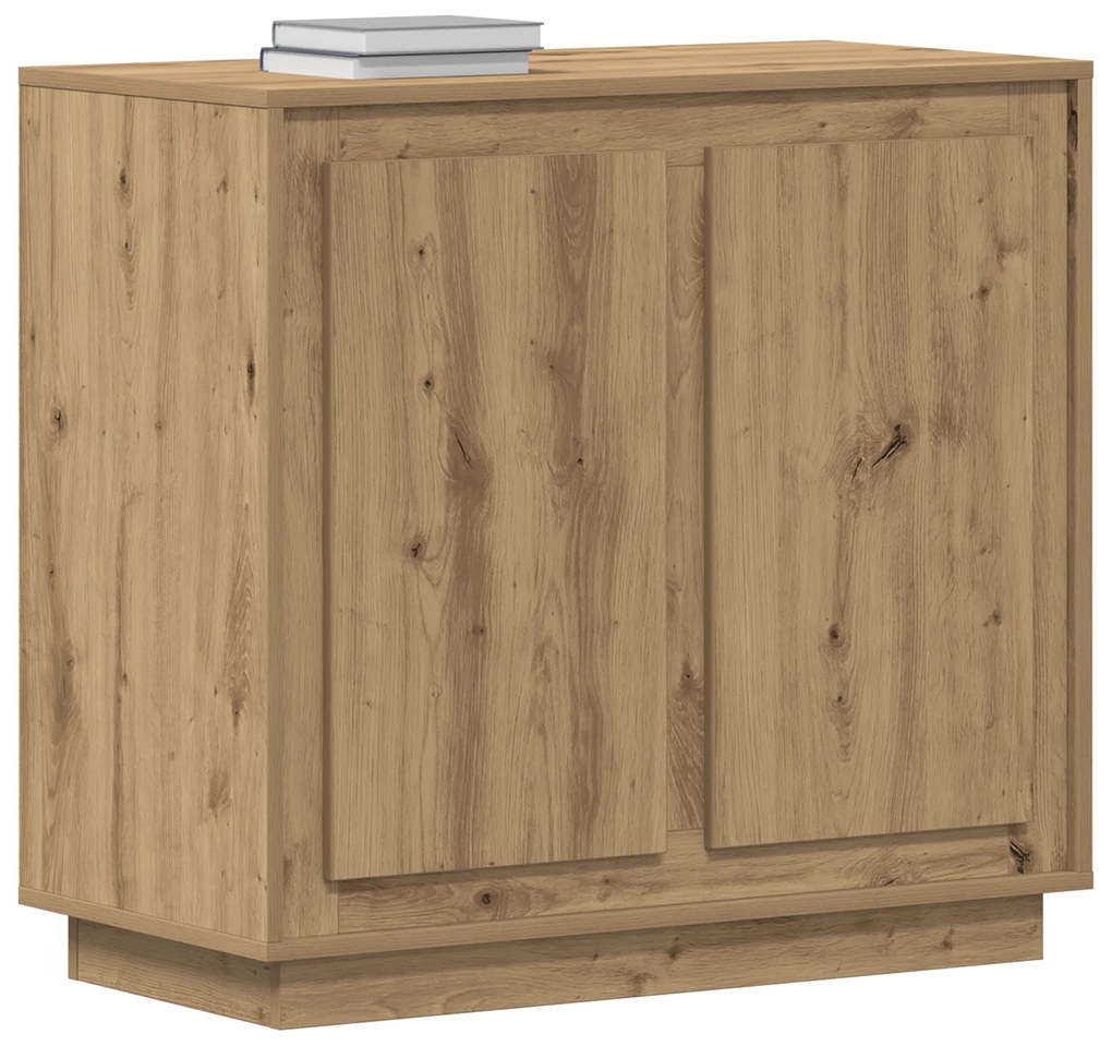 vidaXL Σιφωνάς Artisan Oak 80x34x75 εκ. Κατασκευασμένο ξύλο