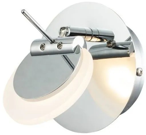 Απλίκα Φωτιστικό Τοίχου LED 6W 4000K Χρώμιο 6212 Spotlight 6212 Χρώμιο