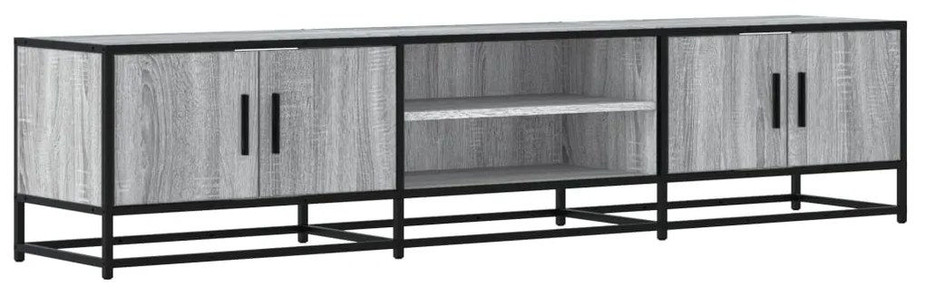 vidaXL Έπιπλο Τηλεόρασης Γκρι Sonoma 180x35x41 εκ. από Επεξεργ. Ξύλο