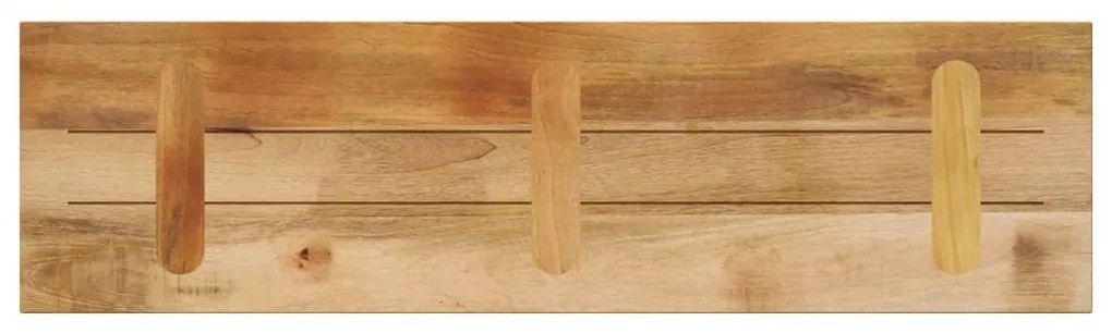 vidaXL Επιτραπέζια επιφάνεια Ορθογώνια από μασίφ ξύλο ακατέργαστο