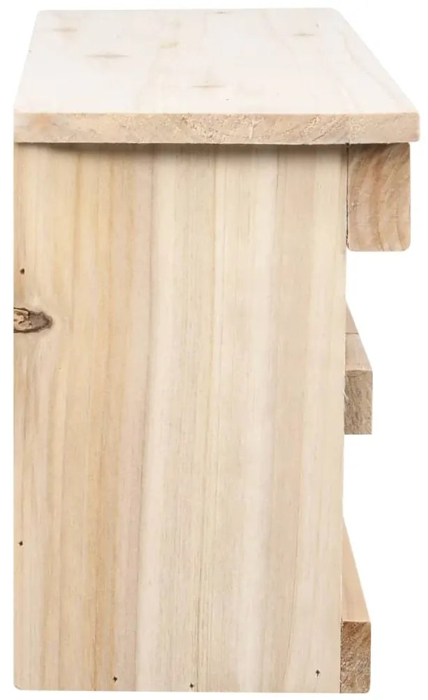 vidaXL Φωλιά για Σπουργίτια με 5 Θαλάμους 68x15x21 εκ. Ξύλο Ελάτης