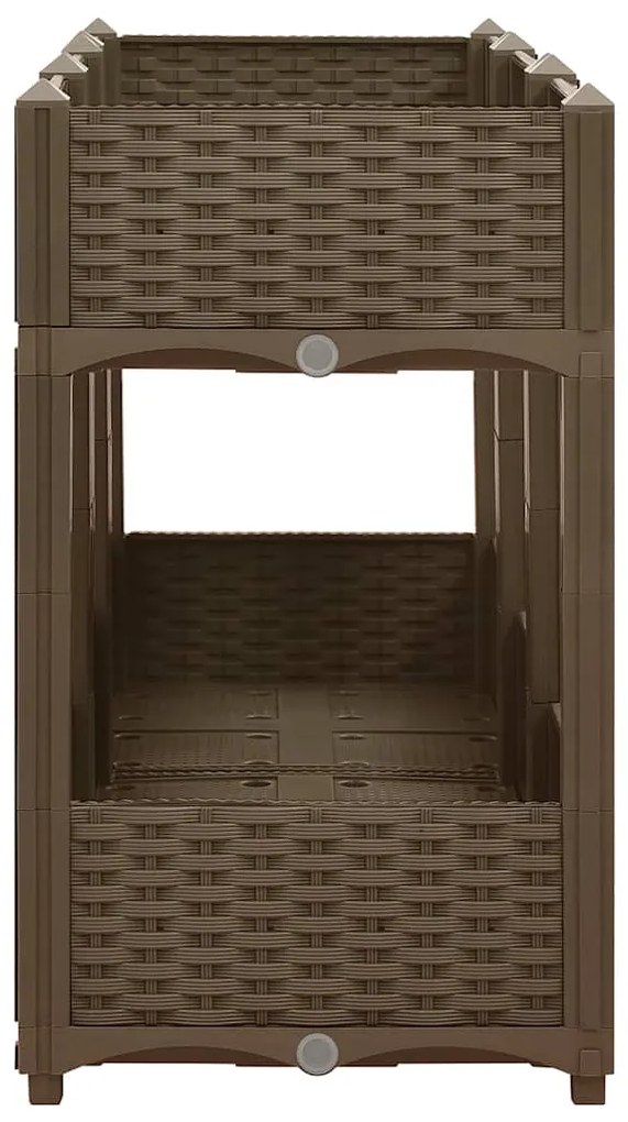 vidaXL Ζαρντινιέρα 120 x 40 x 71 εκ. από Πολυπροπυλένιο