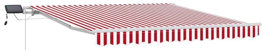 vidaXL Σκηνίτσα Αναδιπλούμενη with 300 x 250 εκ Κόκκινο και λευκό