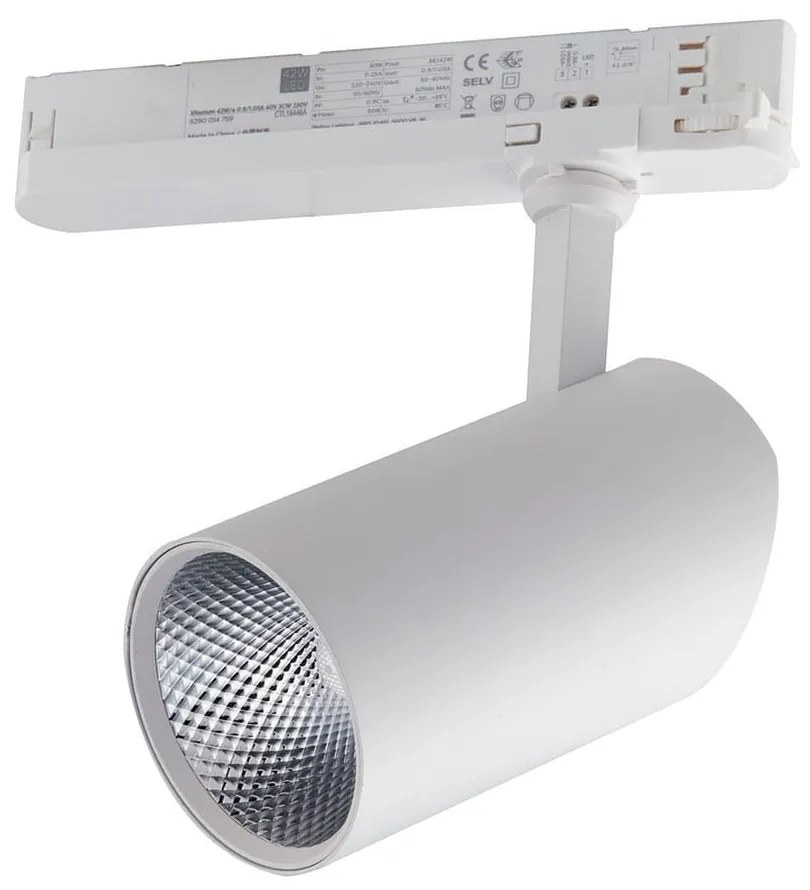 Spot Ράγας LED-Action-W-20M 1910lm 4000K 24x15x6,2cm White Intec