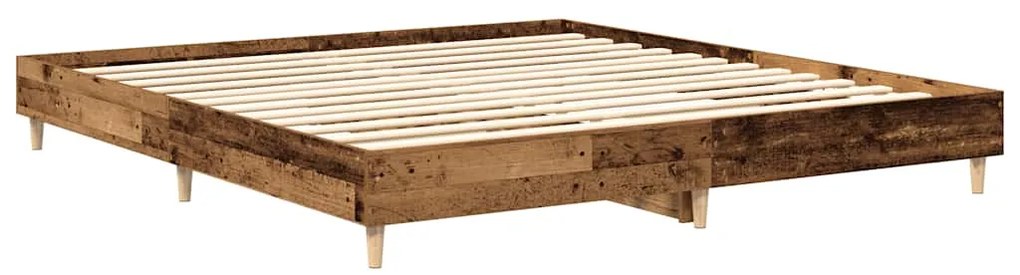 vidaXL Πλαίσιο κρεβατιού χωρίς στρώμα 200x200 εκ. Επεξεργασμένο Ξύλο