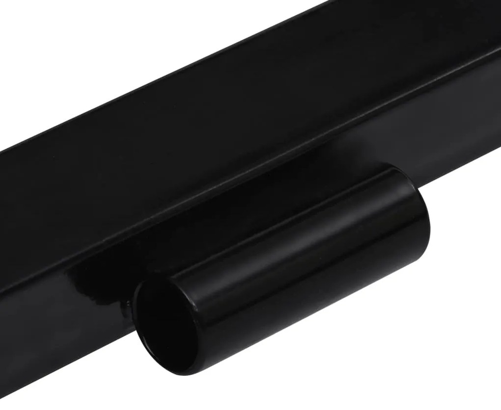 vidaXL Προσαρμογέας Εκχιονιστικού για Χλοοκοπτικό Μαύρος