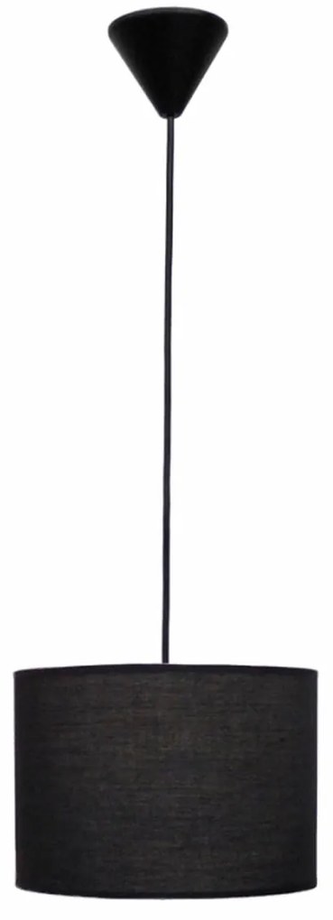 Φωτιστικό Οροφής Μονόφωτο Heronia 14-0140 Black