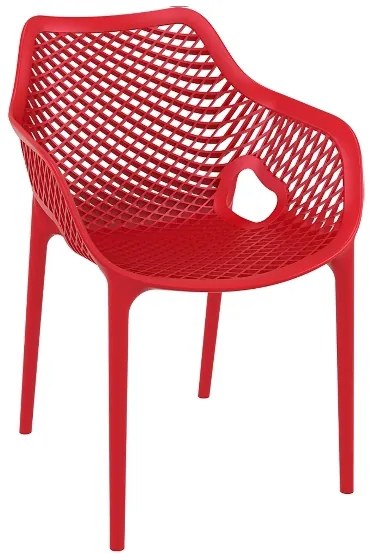Siesta   Air/P* Armchair Red PL  metax-01-00-0532 διάστ.60.0000 x 57.0000 x 81.0000