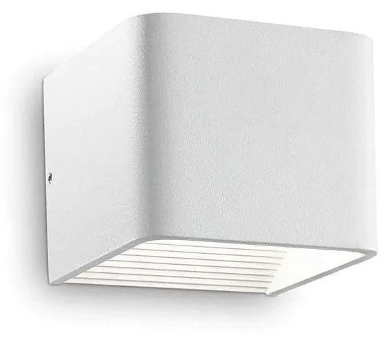 Φωτιστικό Τοίχου Click 051444 10x8x10cm LED 5,5W 3000K White Ideal Lux