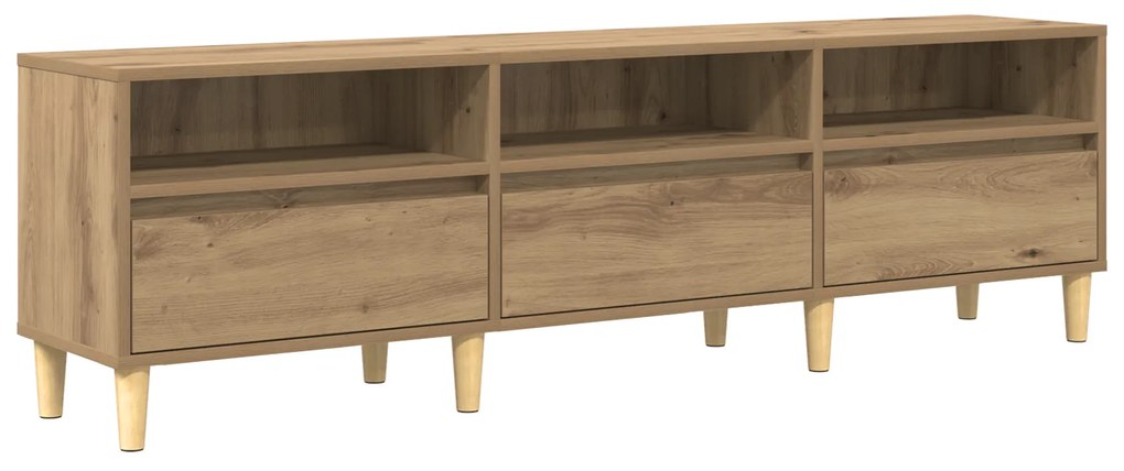 vidaXL Ντουλάπι TV artisan δρυς 150 x 30 x 45 εκ Επεξεργασμένο ξύλο