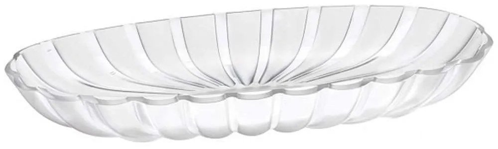 Πιατέλα Σερβιρίσματος Dolce Vita 27970142 38x19x4,5cm White Guzzini Πλαστικό