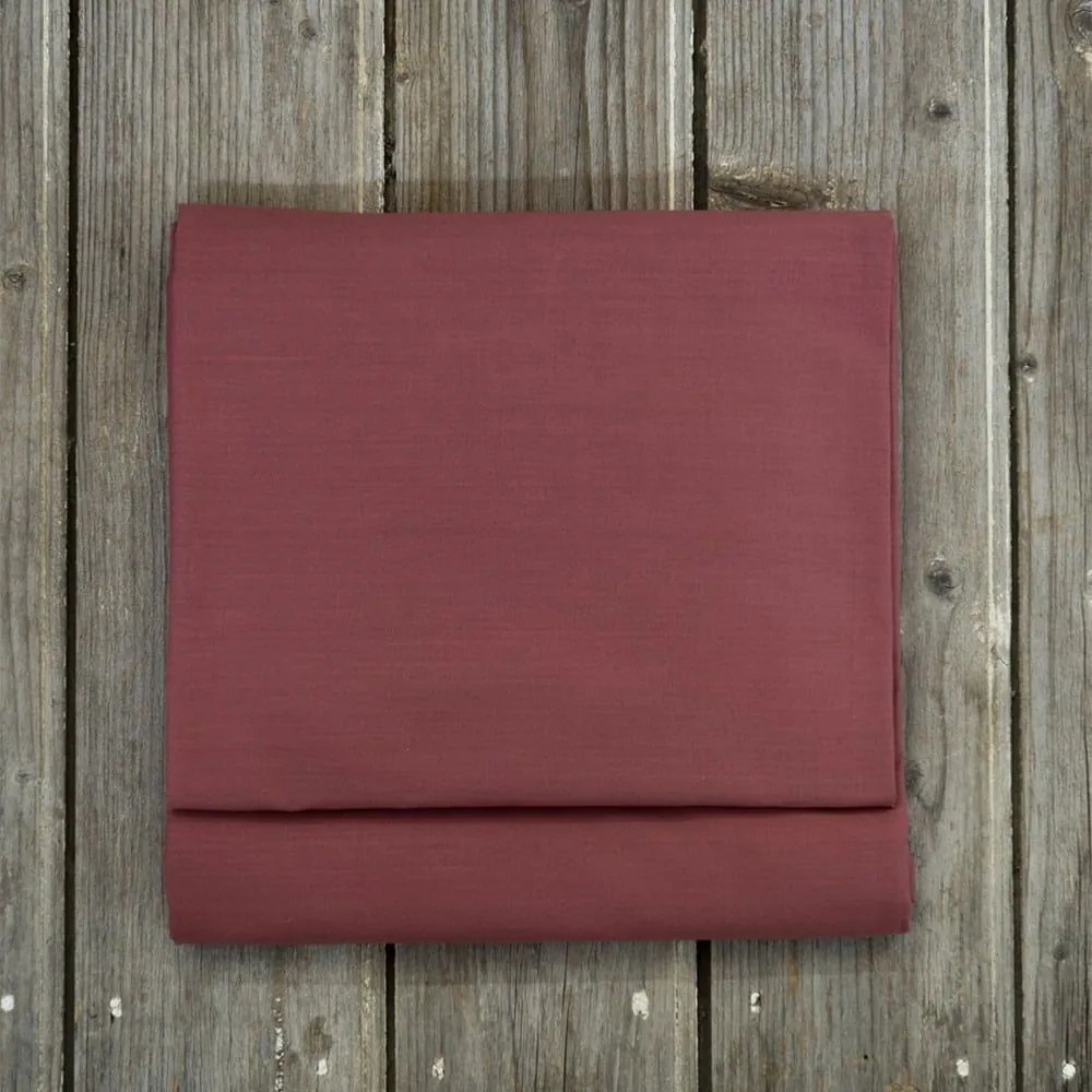 Σεντόνι Unicolors Wine Red Nima King Size 270x280cm 100% Βαμβάκι