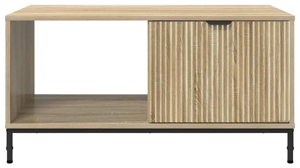 vidaXL Τραπεζάκι σαλονιού Sonoma Δρυς 90 x 49 x 46 εκ.
