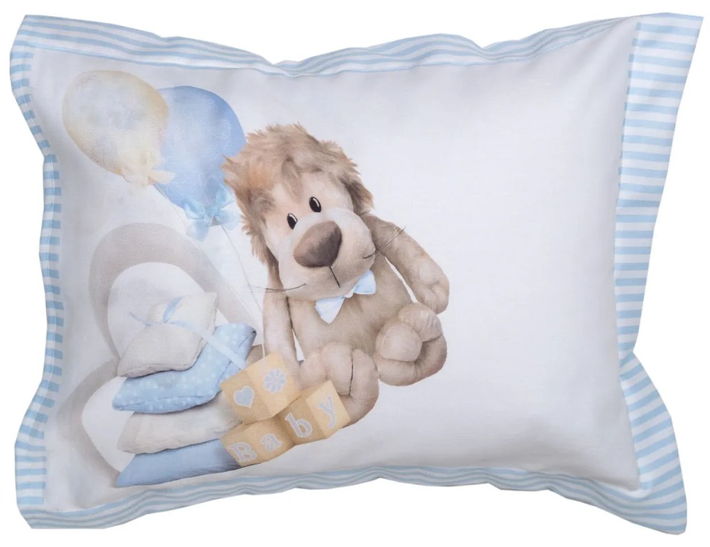 Μαξιλαροθήκη 30x40+4 Leo